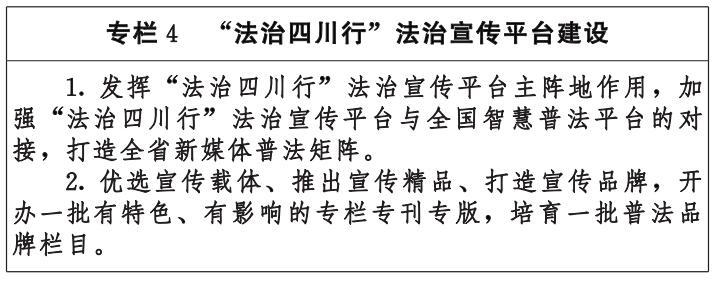 省委、省政府印发《四川省法治宣传教育第八个五年规划（2021—2025年）》「相关图片」