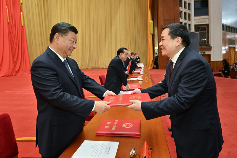 中共中央国务院隆重举行国家科学技术奖励大会 习近平出席大会并为最高奖获得者等颁奖 李克强讲话 王沪宁出席 韩正主持「相关图片」