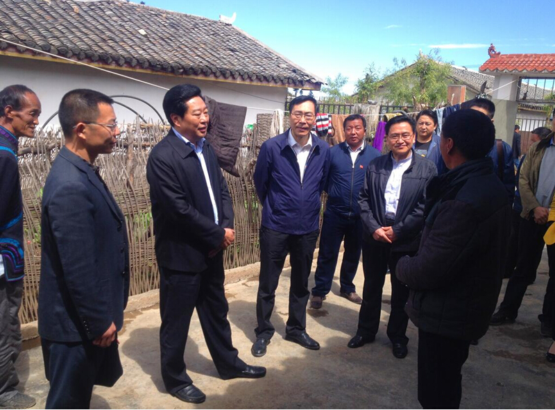 省投资促进局党组书记,局长,省重大办主任刘中伯带队赴凉山州金阳县