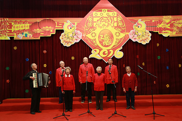 国家信访局机关举行2016年离退休干部迎新春