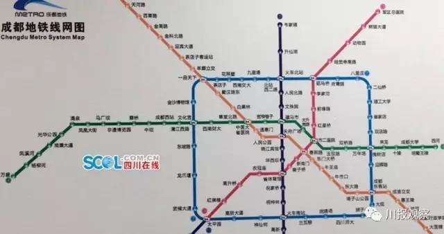 地铁"加速成网,今年,成都市将有13条线路同时建设,在建里程将达400