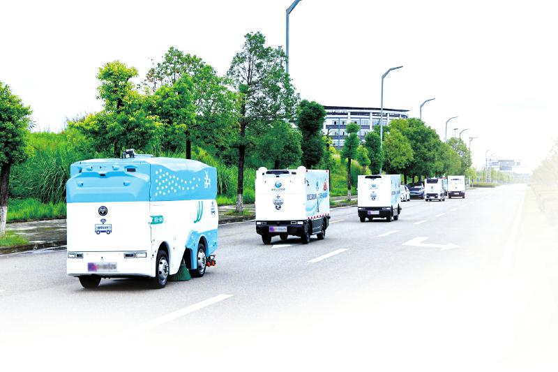 48辆L4级无人车已在自贡累计行驶超20万公里
能送货 会巡逻 无人车驶进自贡城乡「相关图片」