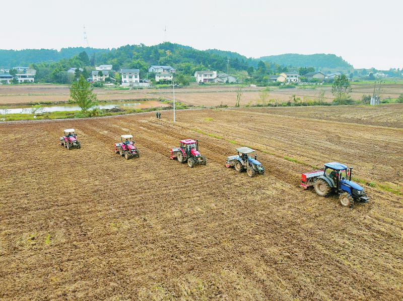 丘陵地区耕地“小、碎、散”，这个镇积极探索