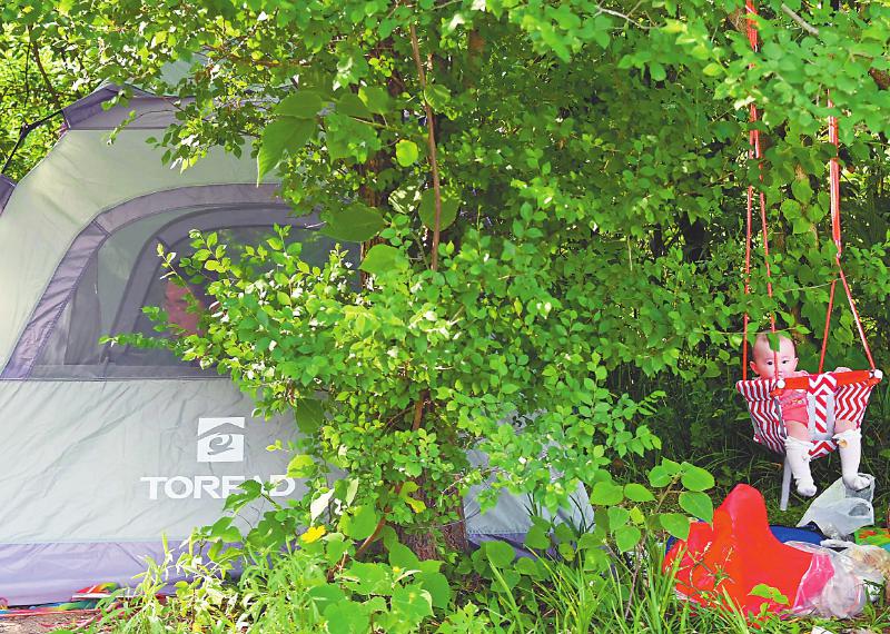 公园城市里露营 假日旅游新顶流「相关图片」