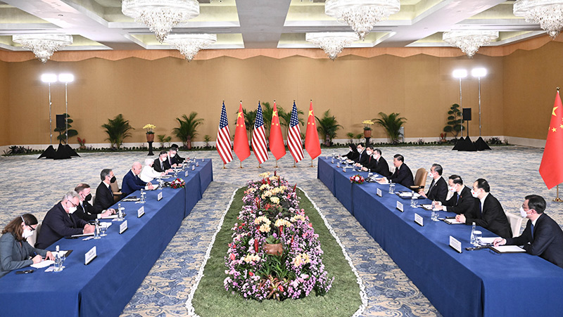 习近平同美国总统拜登在巴厘岛举行会晤「相关图片」