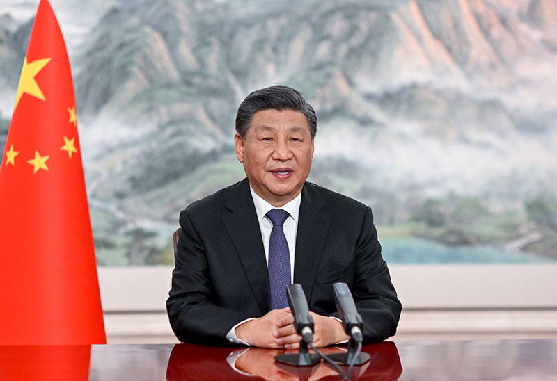 习近平向《生物多样性公约》第十五次缔约方大会第二阶段高级别会议开幕式致辞「相关图片」