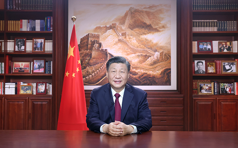 国家主席习近平发表二〇二三年新年贺词「相关图片」