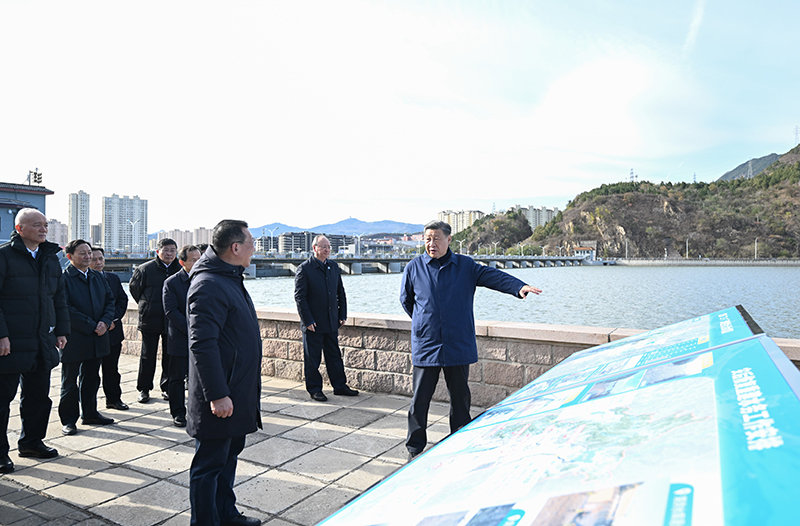 习近平在北京河北考察灾后恢复重建工作「相关图片」