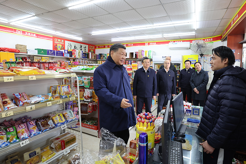 习近平在北京河北考察灾后恢复重建工作「相关图片」