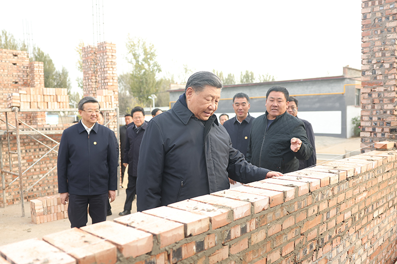 习近平在北京河北考察灾后恢复重建工作「相关图片」