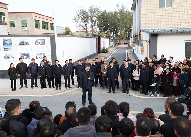 习近平在北京河北考察灾后恢复重建工作「相关图片」