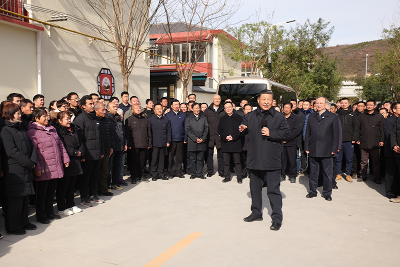 习近平在北京河北考察灾后恢复重建工作「相关图片」