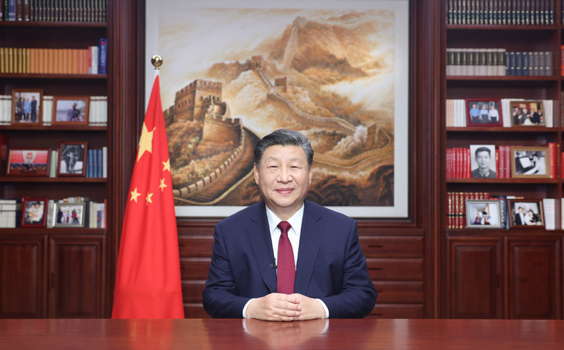国家主席习近平发表二〇二四年新年贺词「相关图片」