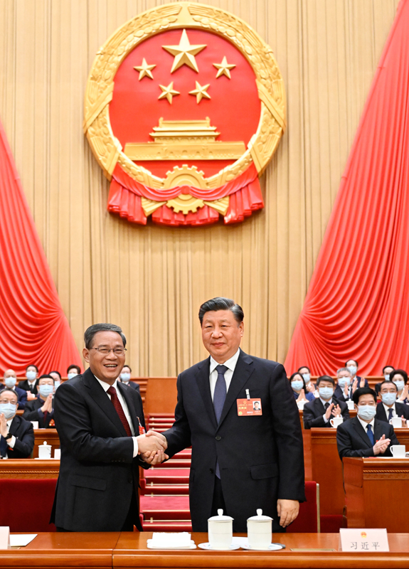 十四届全国人大一次会议举行第四次全体会议「相关图片」