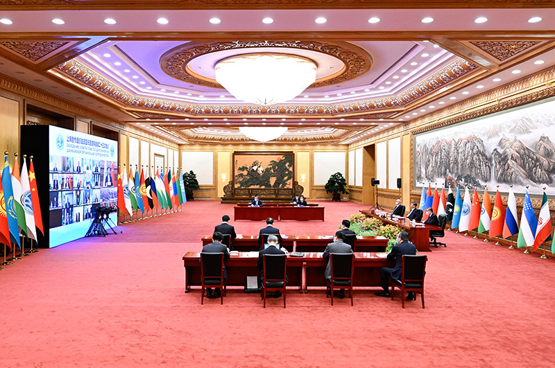 习近平出席上海合作组织成员国元首理事会第二十三次会议并发表重要讲话「相关图片」