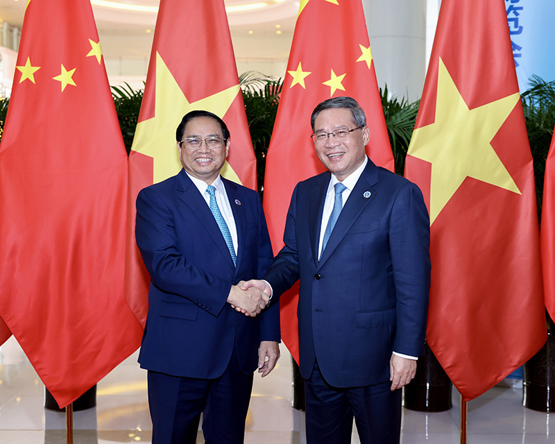 李强会见越南总理范明政「相关图片」