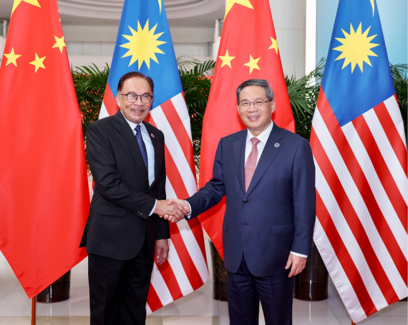 李强会见马来西亚总理安瓦尔「相关图片」