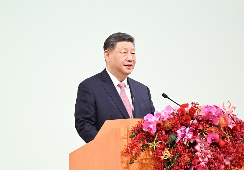 庆祝澳门回归祖国25周年大会暨澳门特别行政区第六届政府就职典礼隆重举行 
习近平出席并发表重要讲话「相关图片」
