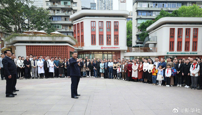 习近平在重庆考察调研「相关图片」