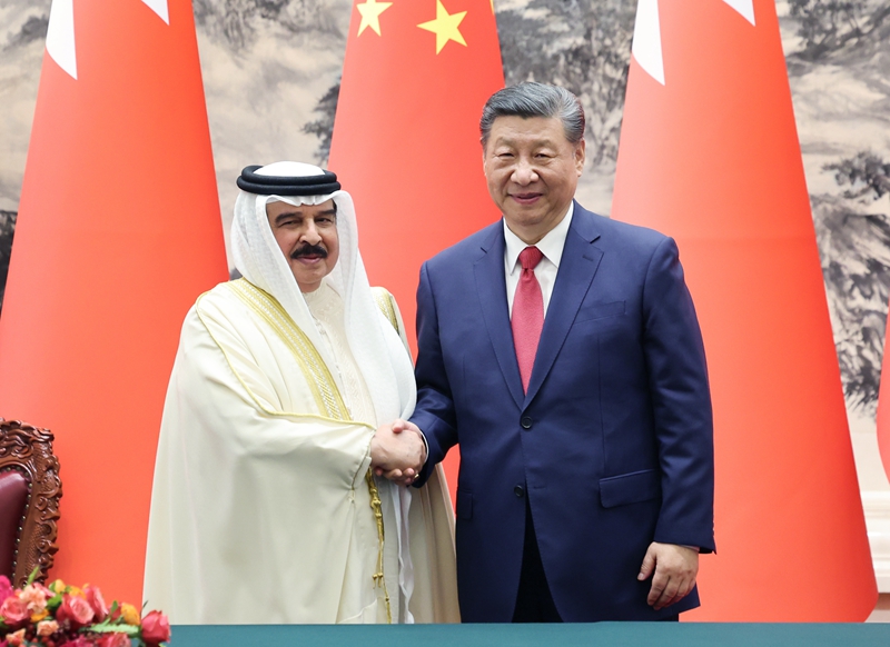 習(xí)近平同巴林國(guó)王哈馬德會(huì)談「相關(guān)圖片」