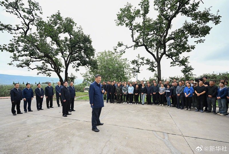 習(xí)近平在陜西寶雞市和甘肅天水市考察調(diào)研「相關(guān)圖片」
