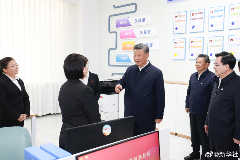 习近平在甘肃兰州市考察调研「相关图片」