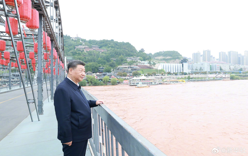习近平在甘肃兰州市考察调研「相关图片」