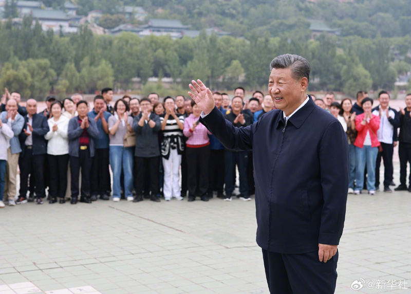 习近平在甘肃兰州市考察调研「相关图片」