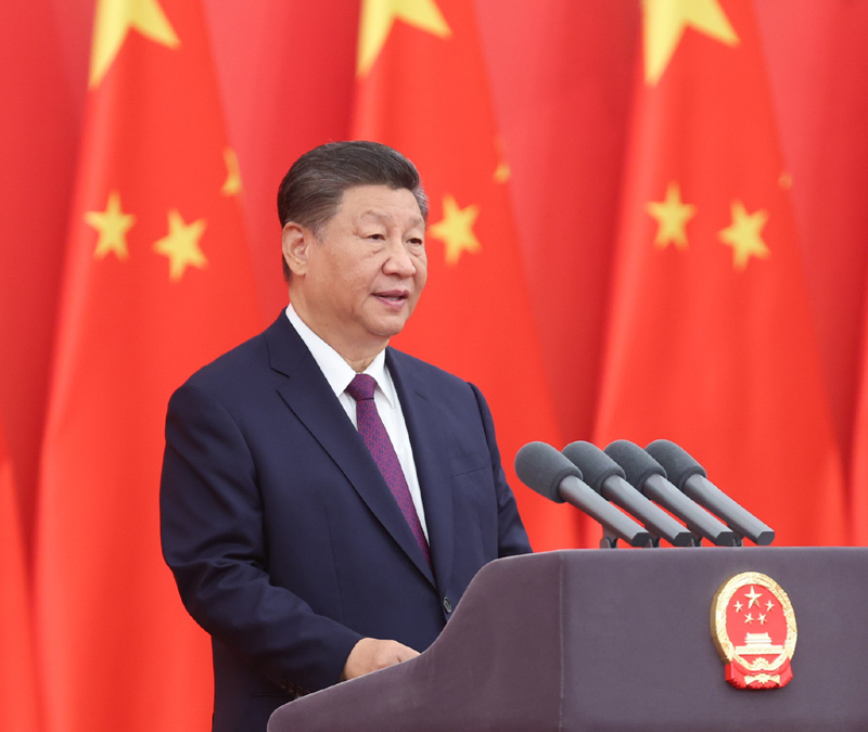 中華人民共和國(guó)國(guó)家勛章和國(guó)家榮譽(yù)稱號(hào)頒授儀式在京隆重舉行
習(xí)近平向國(guó)家勛章和國(guó)家榮譽(yù)稱號(hào)獲得者頒授勛章獎(jiǎng)?wù)虏l(fā)表重要講話
李強(qiáng)趙樂(lè)際王滬寧丁薛祥李希韓正出席 蔡奇主持「相關(guān)圖片」