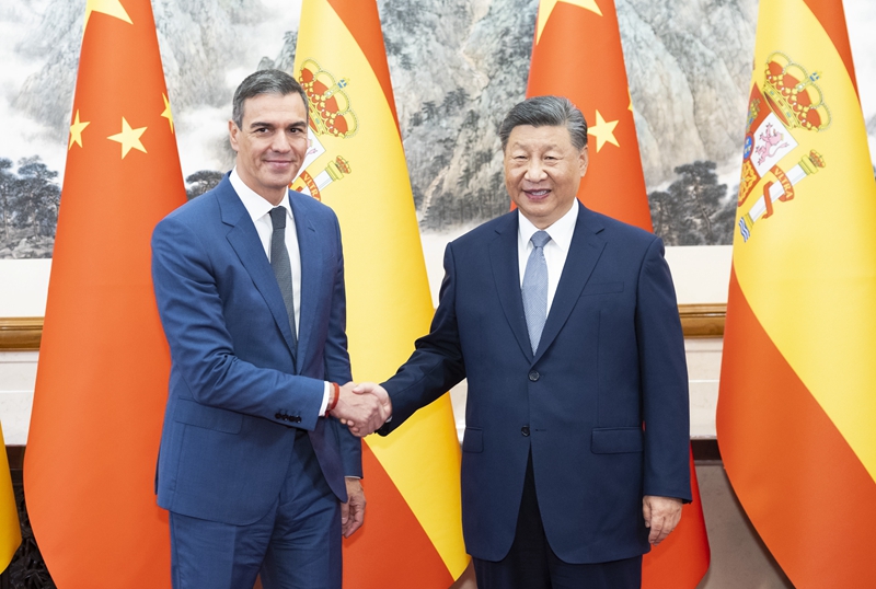 習(xí)近平會(huì)見(jiàn)西班牙首相桑切斯「相關(guān)圖片」