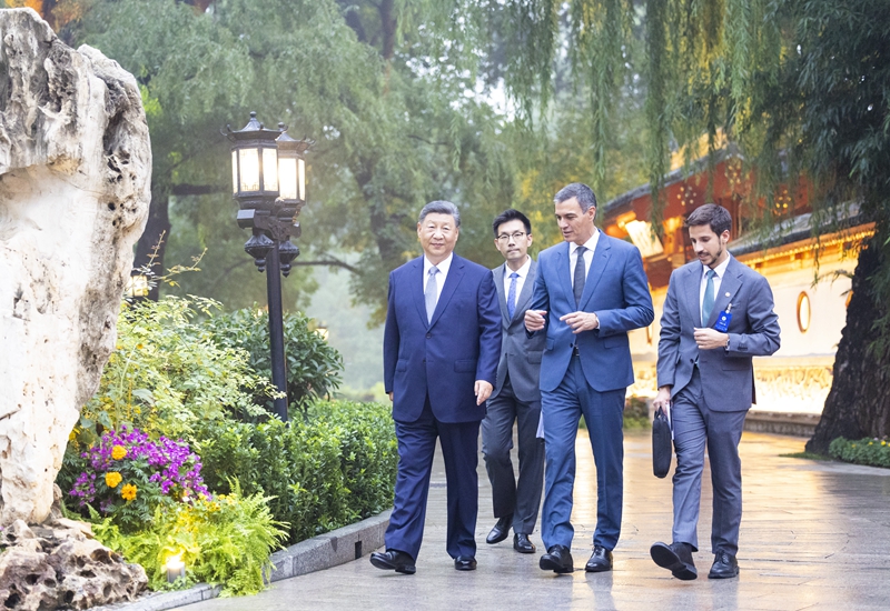習(xí)近平會(huì)見(jiàn)西班牙首相桑切斯「相關(guān)圖片」