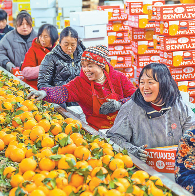 各地年貨市場品類豐富、供應充足，消費熱情高漲
感受熱氣騰騰的中國「相關圖片」