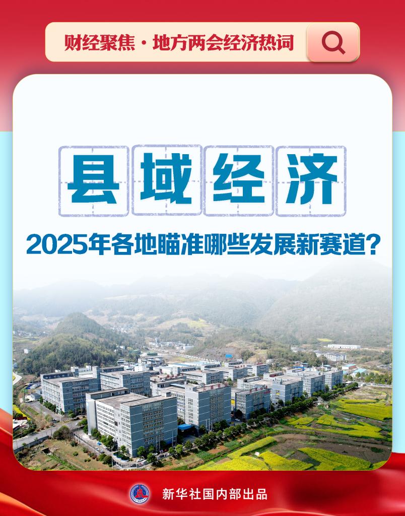 縣域經(jīng)濟，2025年各地瞄準哪些發(fā)展新賽道？「相關(guān)圖片」