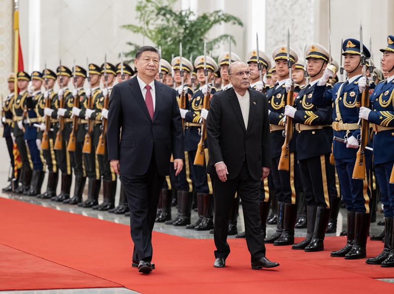 习近平同巴基斯坦总统扎尔达里会谈「相关图片」
