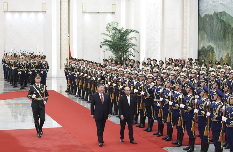 习近平同巴基斯坦总统扎尔达里会谈「相关图片」