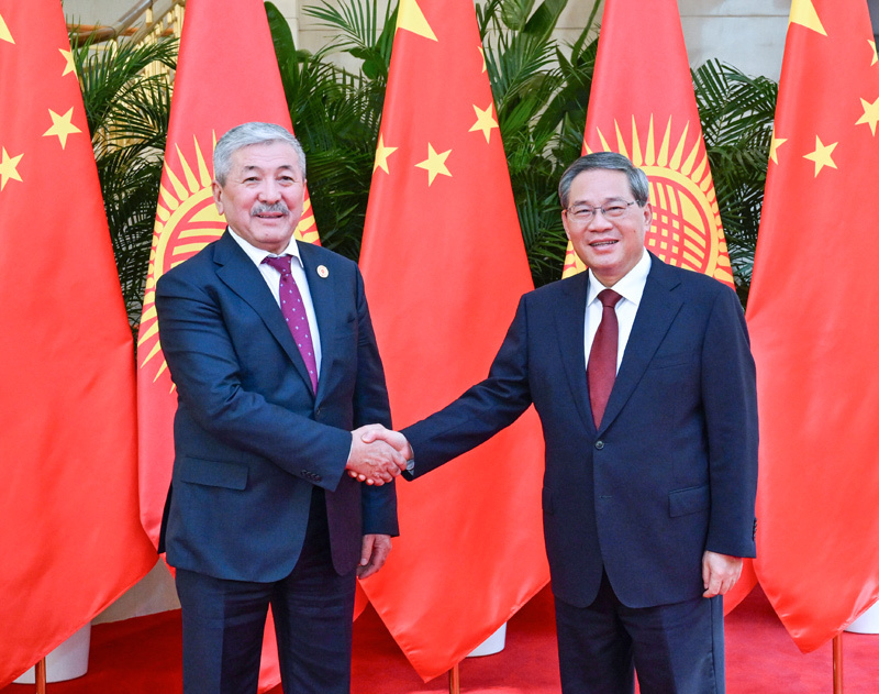 李強(qiáng)會(huì)見吉爾吉斯斯坦總理卡瑟馬利耶夫「相關(guān)圖片」