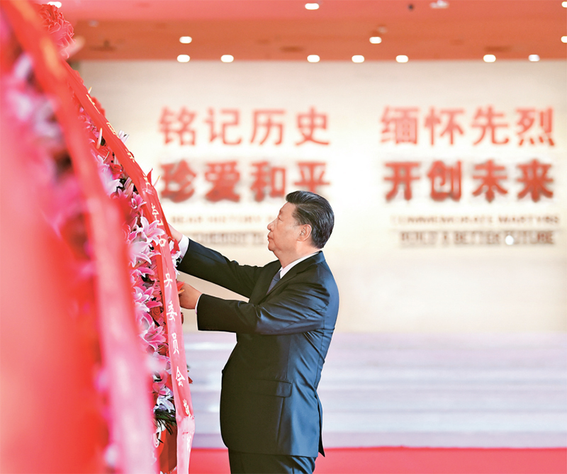 习近平：弘扬伟大抗战精神，向着中华民族伟大复兴的光辉彼岸奋勇前进「相关图片」