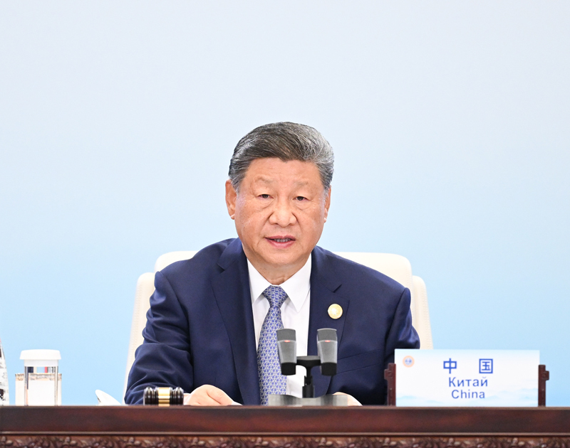 习近平主持上海合作组织成员国元首理事会第二十五次会议并发表重要讲话「相关图片」