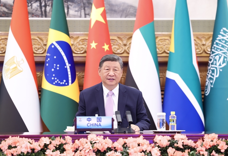 习近平出席金砖国家领导人线上峰会并发表重要讲话「相关图片」