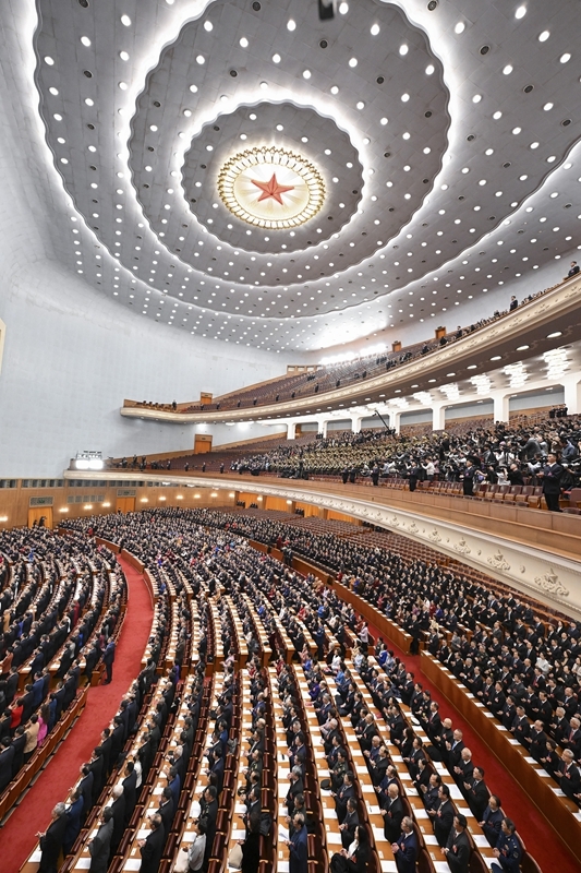 全国政协十四届四次会议开幕会在京举行「相关图片」