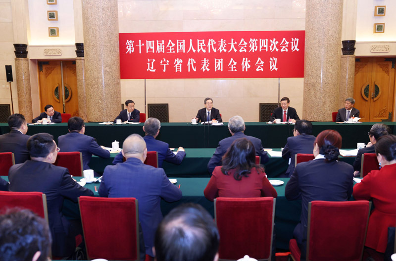 丁薛祥在参加辽宁代表团审议时强调
坚定不移推动高质量发展
努力实现“十五五”良好开局「相关图片」