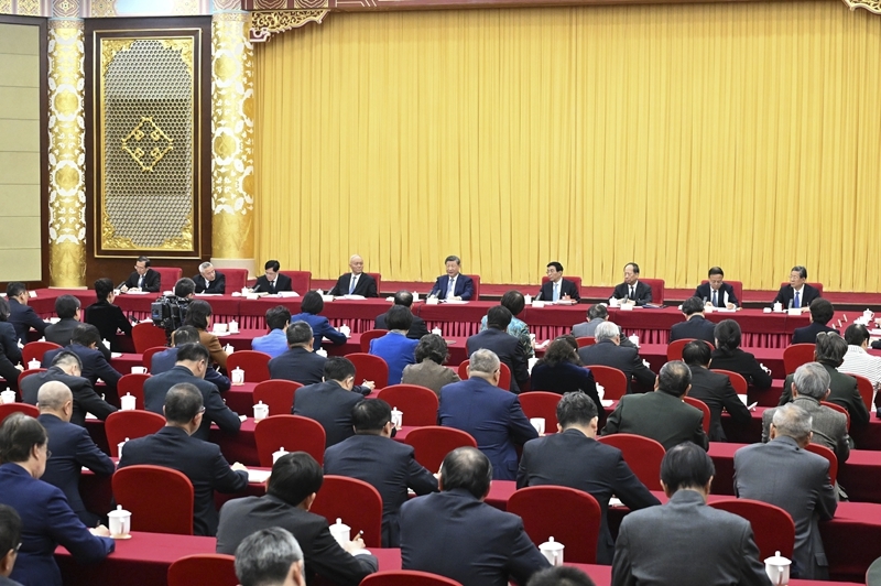 习近平看望参加政协会议的农工党九三学社医药卫生界社会福利和社会保障界委员「相关图片」