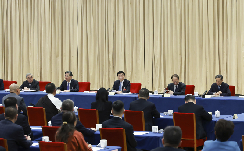 李强赵乐际王沪宁蔡奇丁薛祥李希分别参加全国两会一些团组审议和讨论「相关图片」