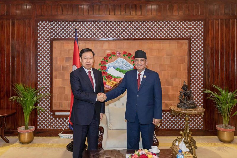 王晓晖拜会尼泊尔总理普拉昌达「相关图片」