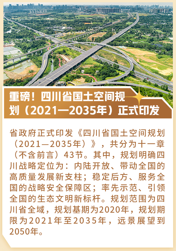 重磅！四川省国土空间规划（2021—2035年）正式印发「相关图片」