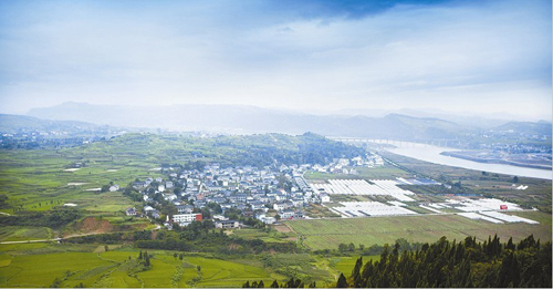 广元元坝区灾后恢复重建再现活力 昂扬奋进铸辉煌