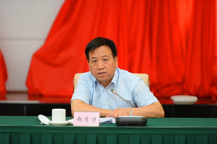 省政府副秘书长赵学谦出席省政协重点提案协商督办会